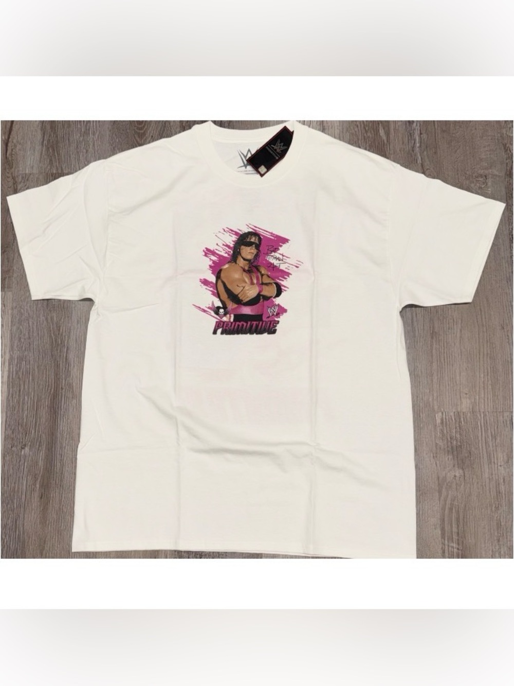 NWT Men"s WWE Primitive x Bret tha Hitman Hart Shirt Size XL